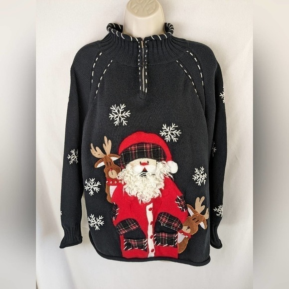 Rainbow‎ Bridge Vintage Holiday Sweater size XL - Picture 8 of 10